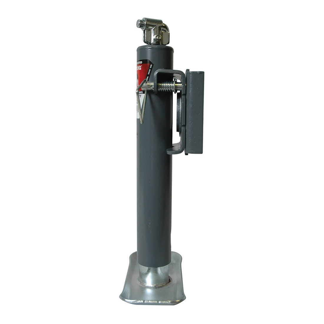 Bulldog 74414 Marine and Recreational Jack, 2000 lb, 10 in Lift, Steel, Black