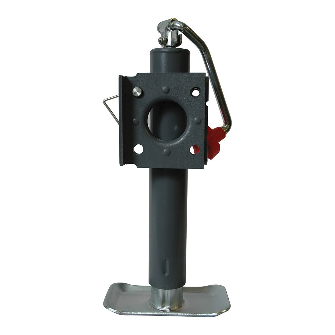 Bulldog 74414 Marine and Recreational Jack, 2000 lb, 10 in Lift, Steel, Black