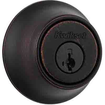 660 11P SMT F Deadbolt, Traditional, 3 Grade, Keyed Key, Zinc, Venetian Bronze, 2-3/8 to 2-3/4 in Backset