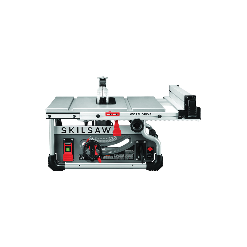 SKILSAW SPT99T-01 Portable Worm Drive Table Saw, 120 VAC, 15 A, 8-1/4 in Dia Blade, 5/8 in Arbor, 5300 rpm Speed - 4