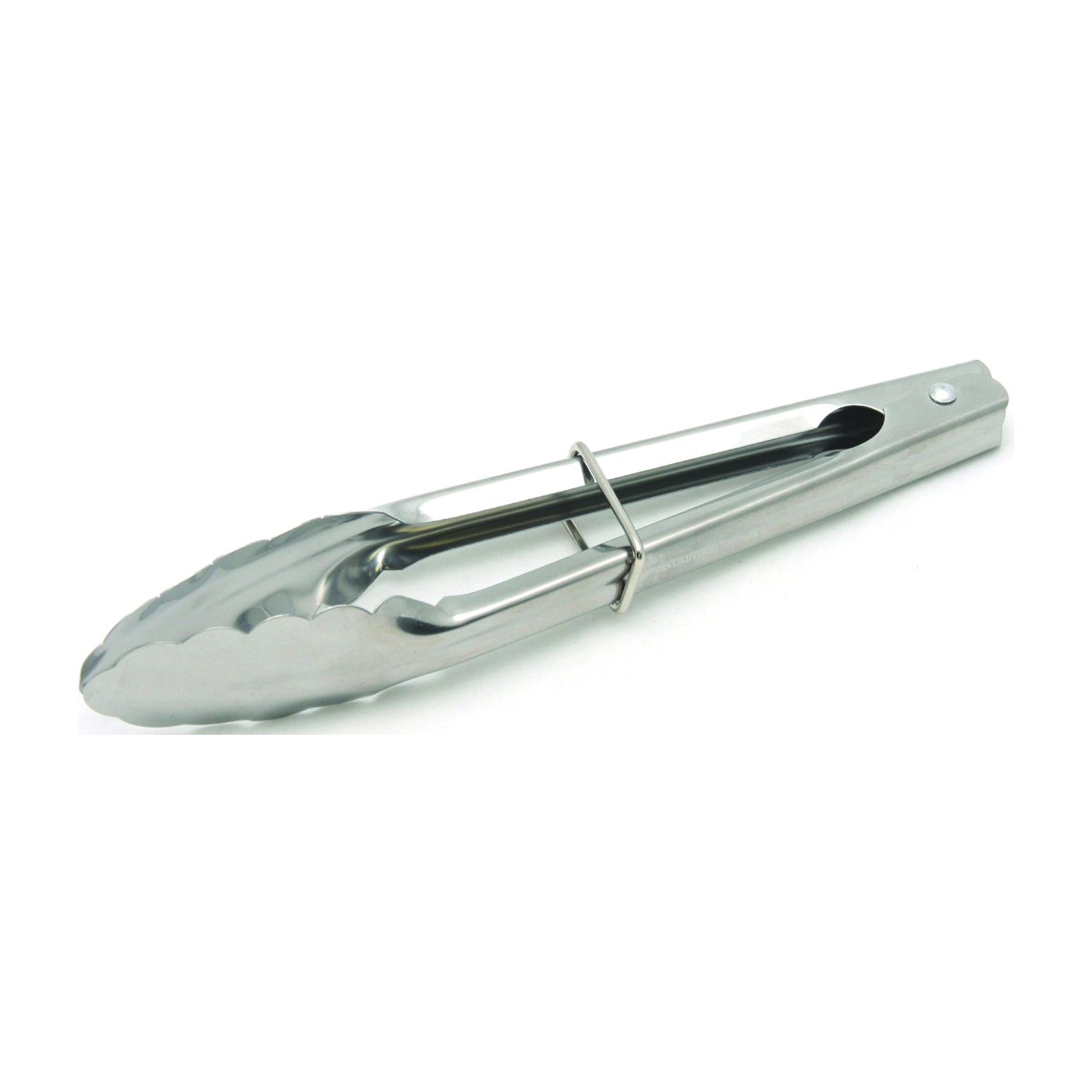 21451 Serving Tongs, 9 in L, Stainless Steel