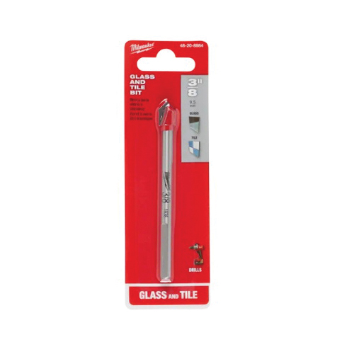 Milwaukee 48-20-8984 Drill Bit, 3/8 in Dia, 3-3/4 in OAL, 7/32 in Dia Shank, Round Shank