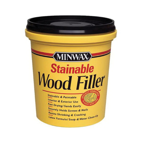 428540000 Wood Filler, Solid, Natural, 32 oz
