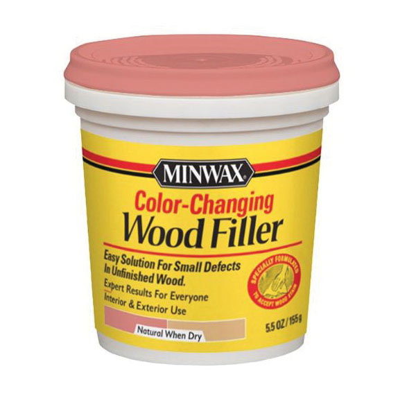 448600000 Wood Filler, Liquid, Natural, 5.5 oz