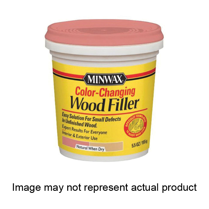 448700000 Wood Filler, Liquid, Natural, 8 oz