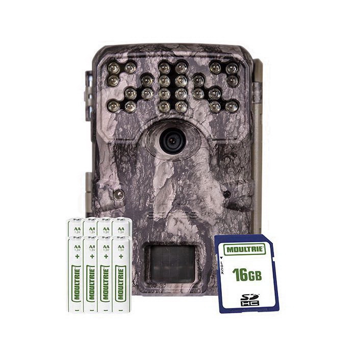 MCG-14002 Trail Camera Bundle, 30 MP Resolution, Custom Segment Display, Illumi-Night Sensor, SD Card Storage