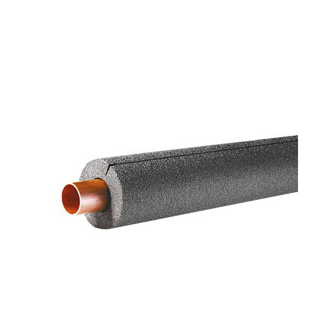 Tundra 30781T/PR38078TW Pipe Insulation, 3/8 to 4 in ID Dia, 6 ft L, Polyethylene Foam, Black - 2