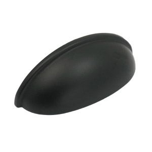 Newport Series 52420 Cabinet Pull, 3-1/2 in L Handle, 1-1/4 in Projection, Zinc, Matte