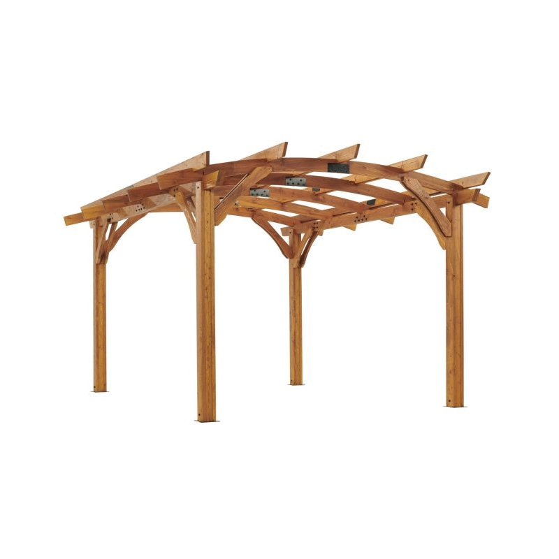 Atlas Wooden Pergola W3m x D3m - Garden Pergolas and Gazebos