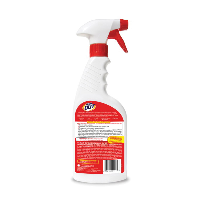 Iron OUT LI0616PN Rust Stain Remover, 16 fl-oz Bottle, Liquid, Lime, Colorless - 2