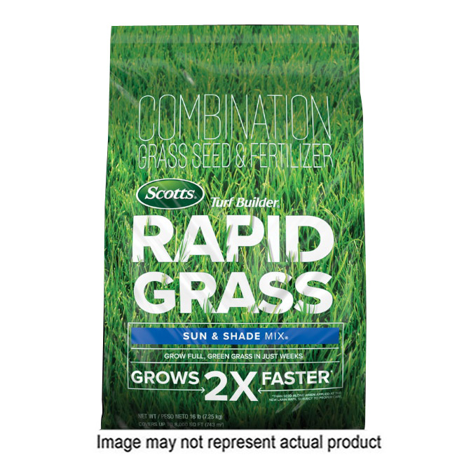 Scotts 18213 Rapid Grass Seed Mix, 5.6 lb Bag - 1