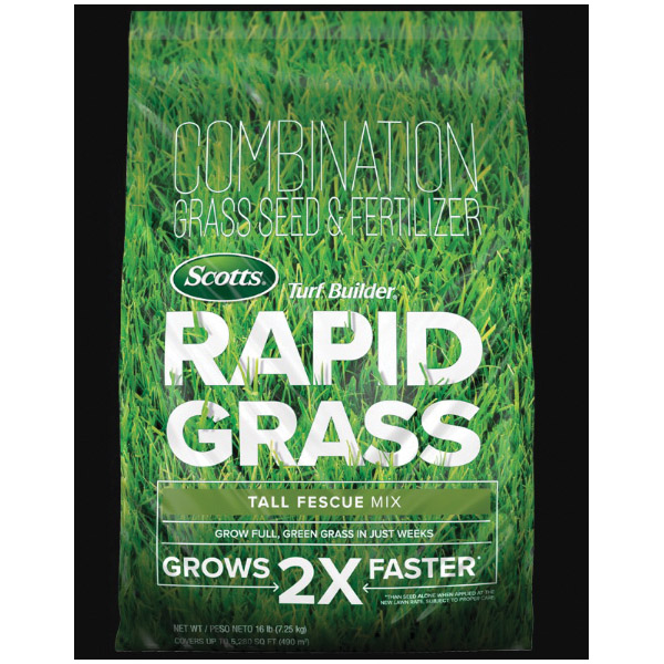 Scotts 18228 Rapid Grass Seed Mix, 16 lb Bag