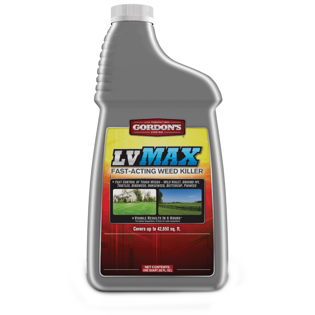 LV MAX 8831112 Fast-Acting Weed Killer, Liquid, Pump-Up Sprayer, Tow-Behind Sprayer Application, 1 qt
