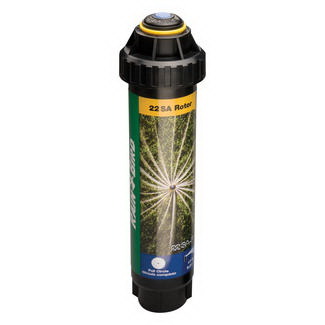 RVAN PRO 22SAFPRO Mini Rotor Sprinkler, 1/2 in Connection, FTP, 4 in H Pop-Up, 17 to 24 ft