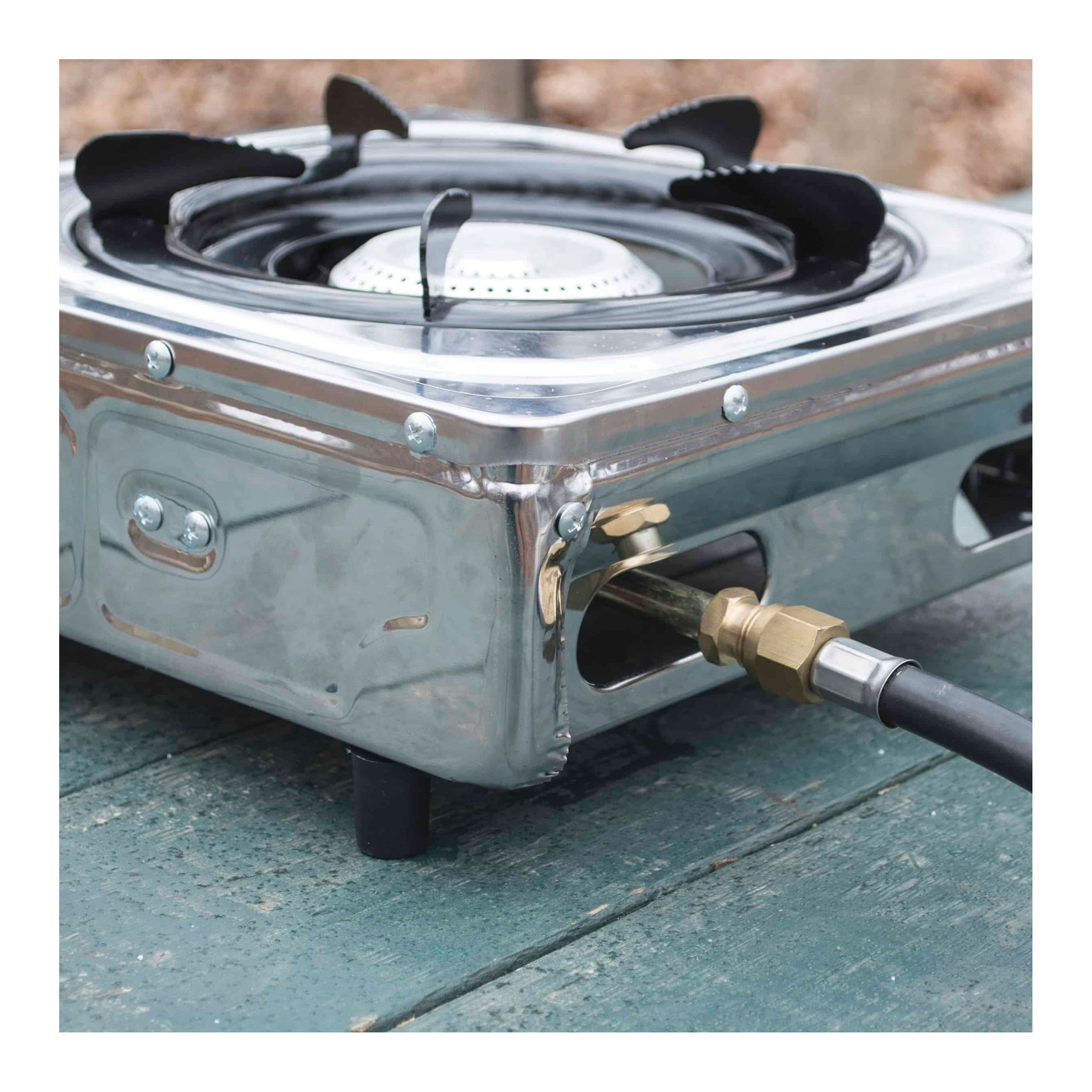 SPORTSMAN SSBGS Camping Stove, 1-Burner, Liquid Propane, 12,000 to 13,500 Btu, Auto Ignition, Steel - 3