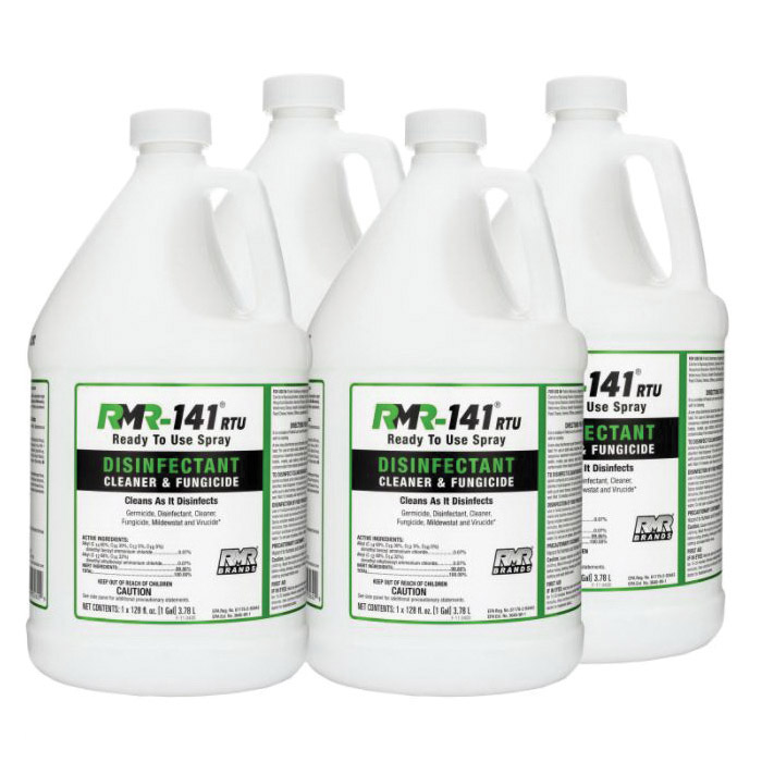 RMR BRANDS RMR-141 Disinfectant, 32 oz Package, Bottle, Liquid, Citrus, Clear - 2