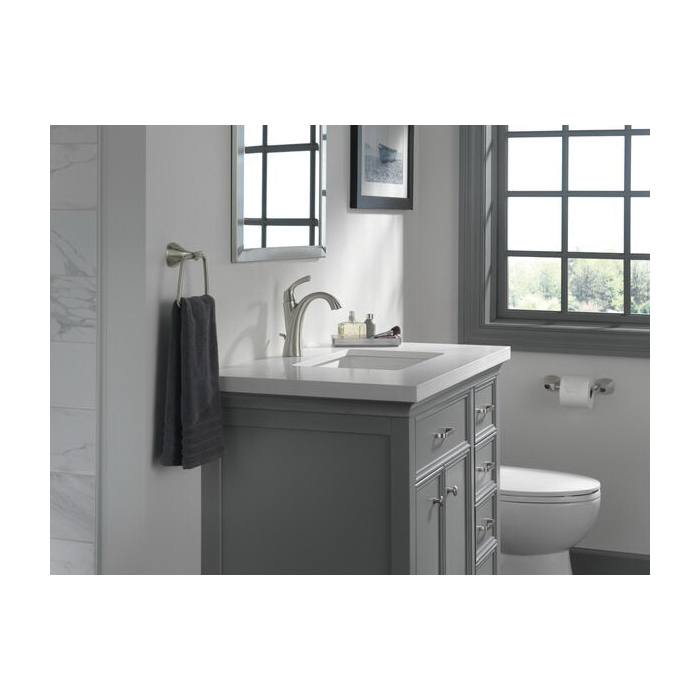Sandover Bath Faucet, Delta, 1-Handle, Brushed Nickel - 2