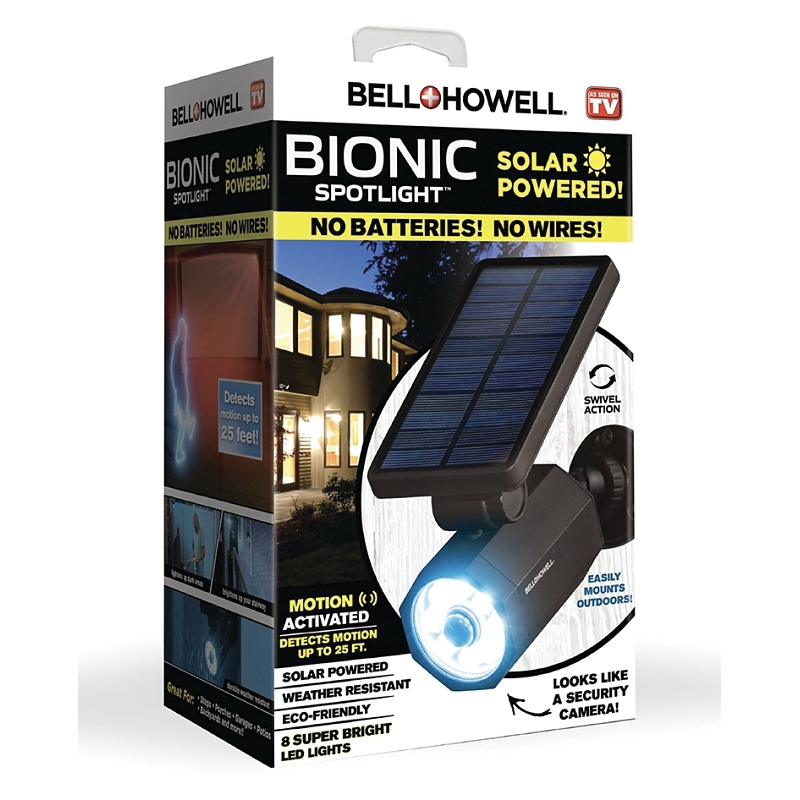 Bionic Spotlight, Bell+Howell, 5-Lamp, LED Lamp, Black - 1