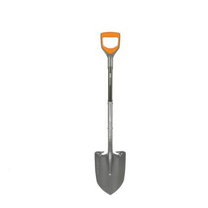 397960-1001 Pro Digging Shovel, Steel Blade, Aluminum Handle, D-Handle, Soft Grip Handle, 44 in L Handle
