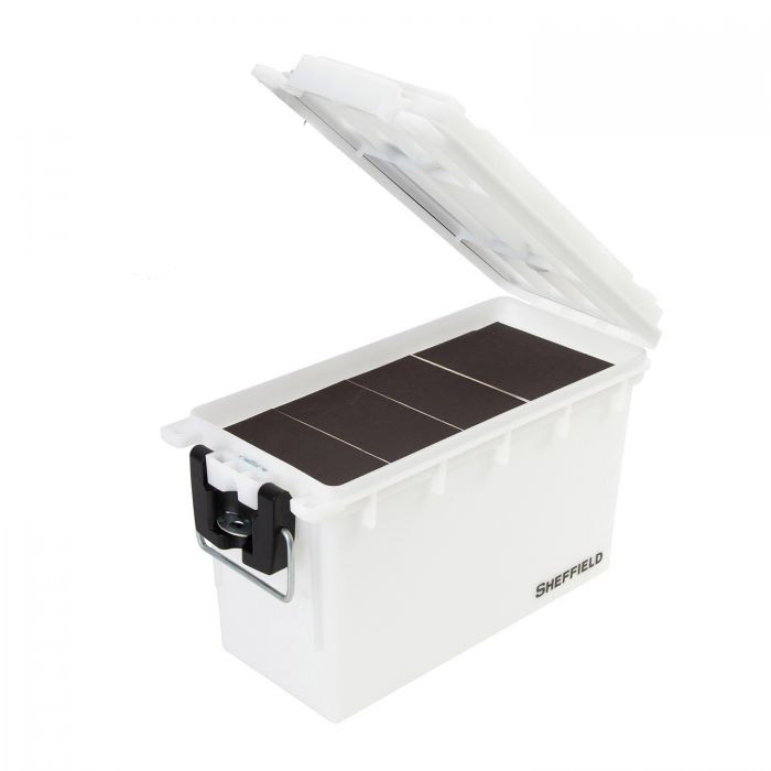 Sheffield 12634 Field Box, 11-1/2 in L, 5.06 in W, 7-1/4 in H, Plastic, Artic White - 5