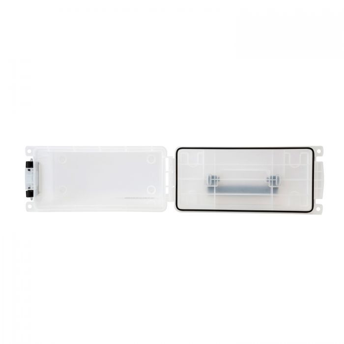 Sheffield 12635 Field Box, 11-1/2 in L, 5.06 in W, 7-1/4 in H, Plastic, Frost - 2
