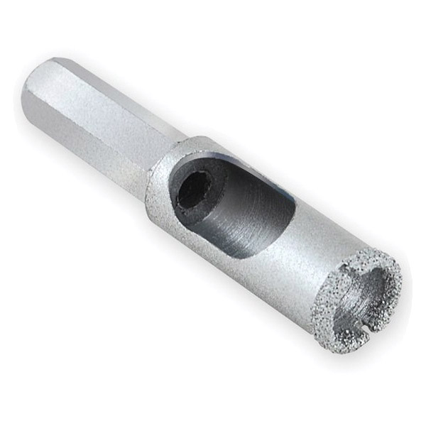IVY Classic Premium Diamond 37806 Hole Saw, 1/2 in Dia, Diamond Grit Cutting Edge