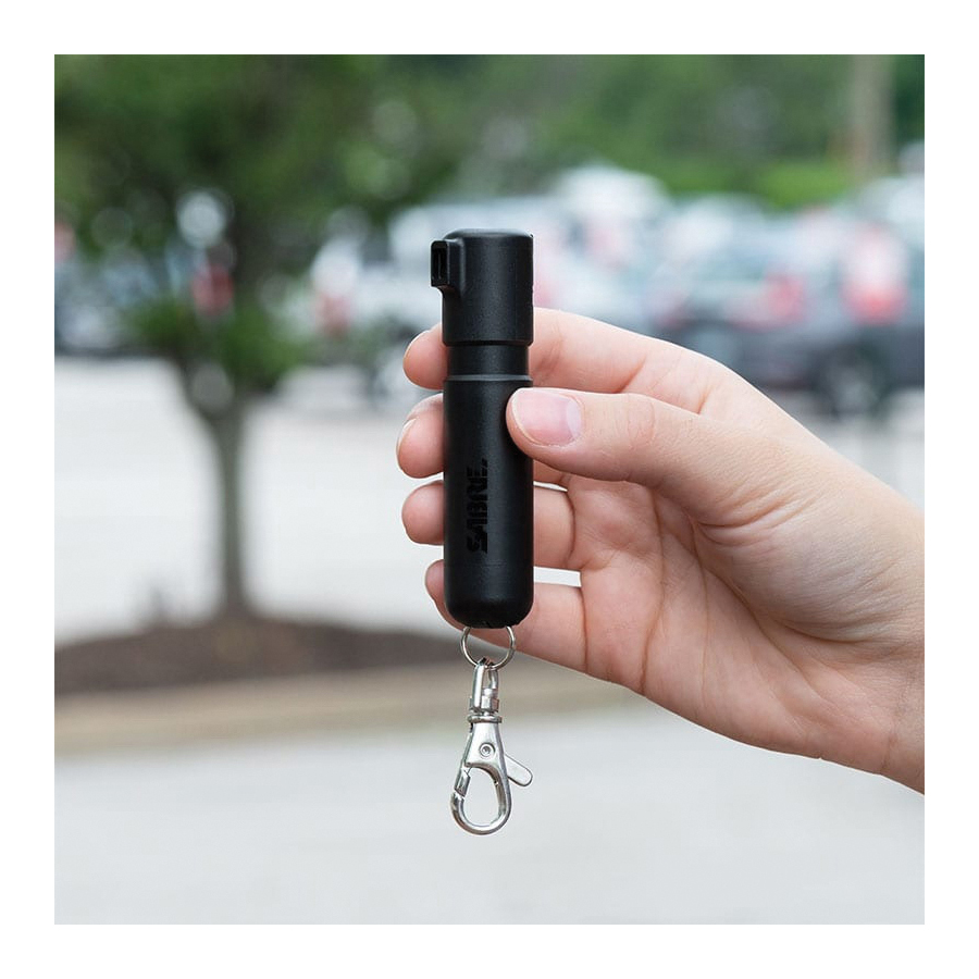 Sabre MD-BK-02 Pepper Spray Keychain, 0.18 oz, Black - 3
