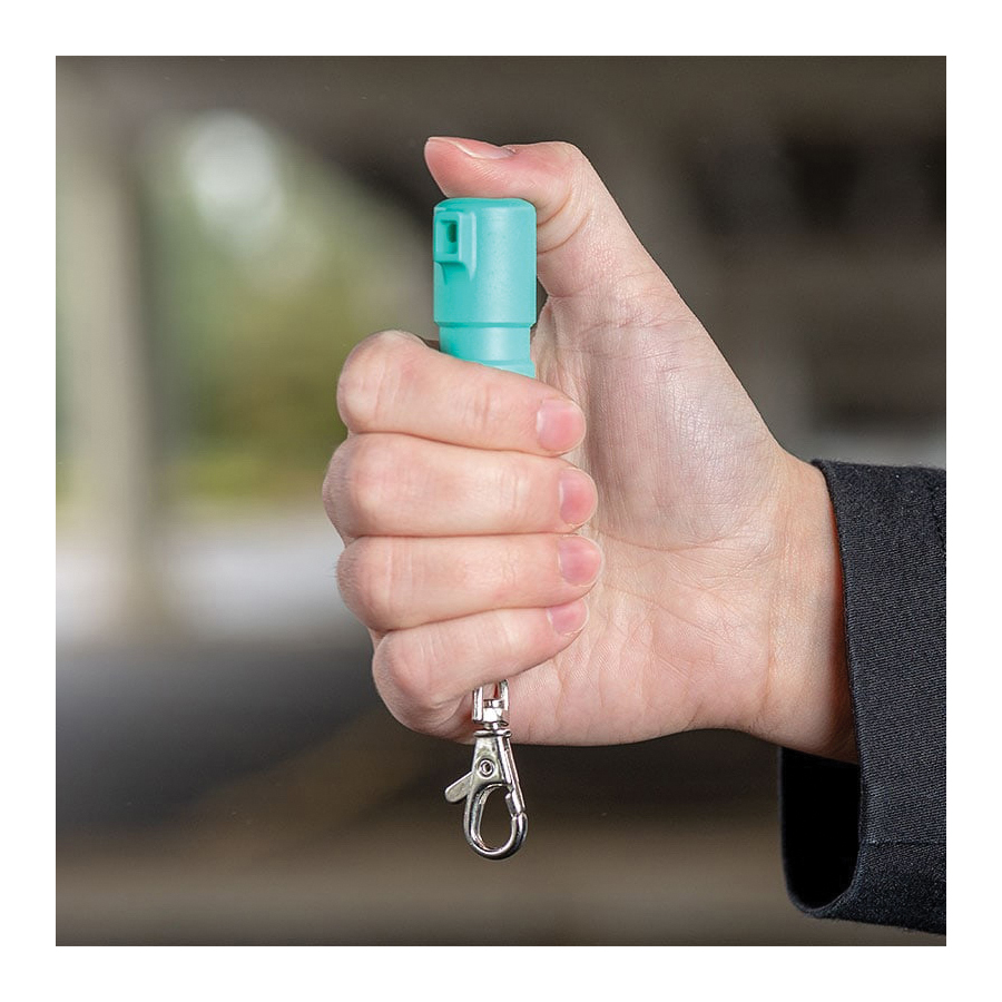 Sabre MD-MT-02 Pepper Spray Keychain, 0.18 oz, Mint - 3
