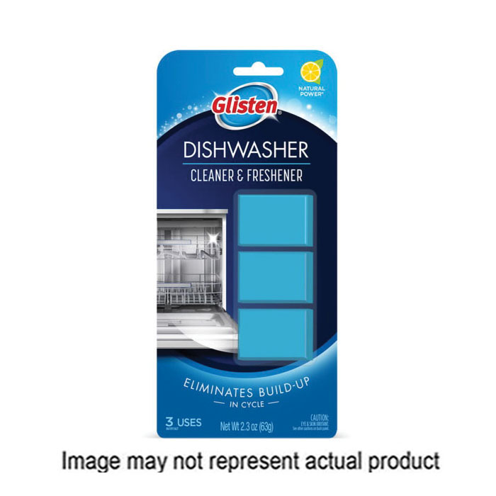 DT0312T Dishwasher Cleaner and Freshener, 3, Solid, Lemon, Blue