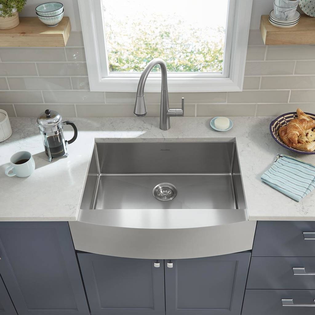 Suffolk Kitchen Sink, American Standard, Undermount, 1-Bowl, Stainless Steel - 1