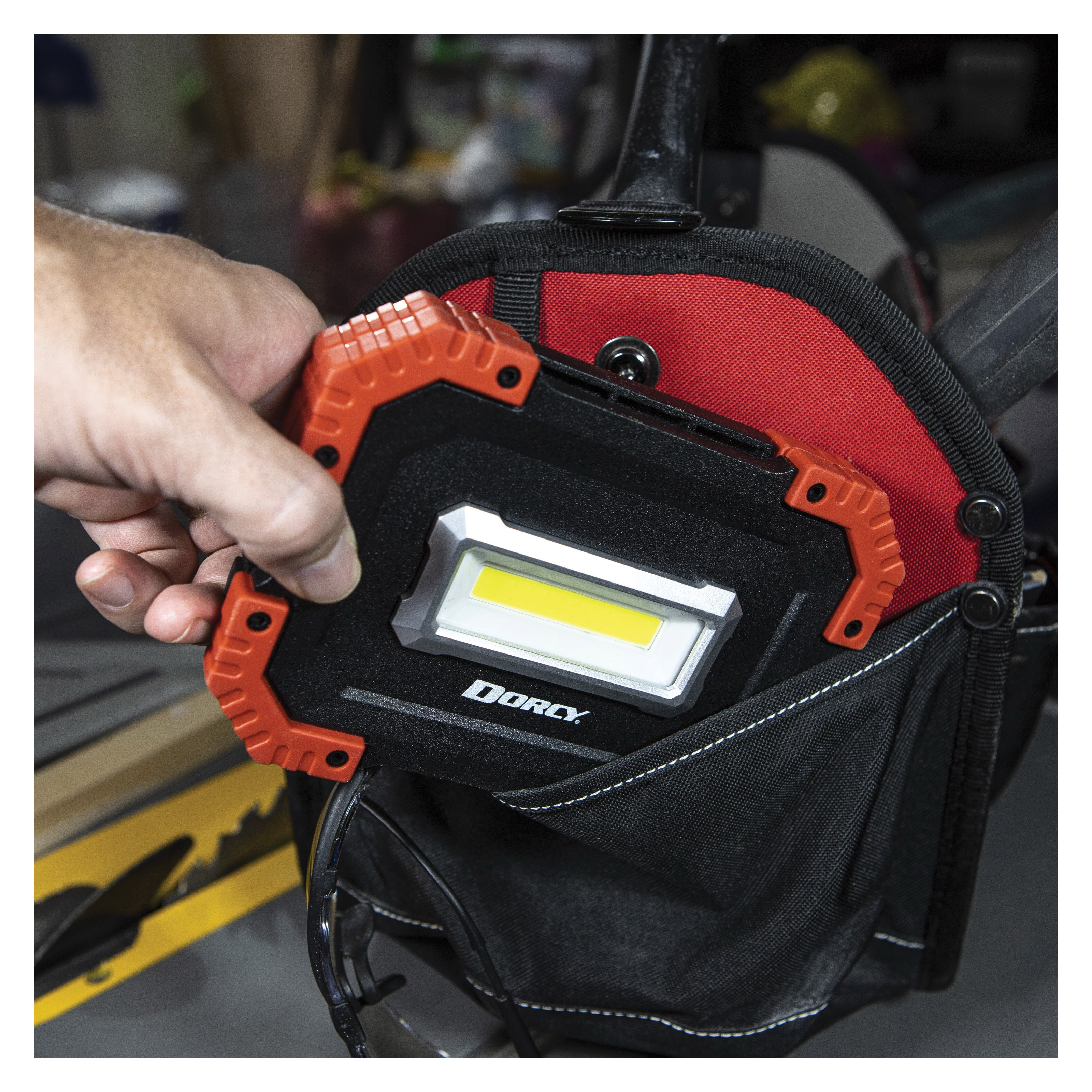 Dorcy 41-4336 Utility Light, Lithium-Ion Battery, 1500 Lumens Lumens, Black