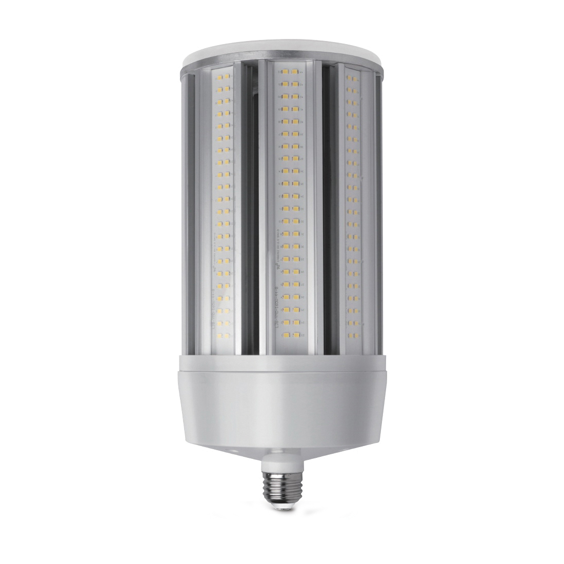 C20000/5K/LED LED Bulb, Corn Cob, 1000 W Equivalent, E26 Lamp Base, Clear, Daylight Light