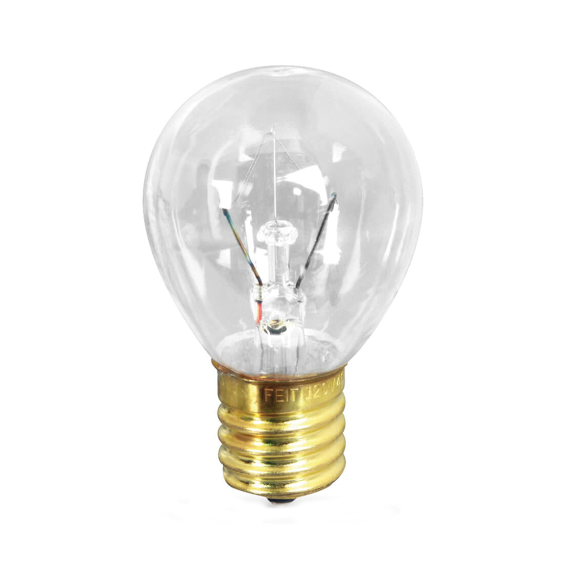 BP40S11N/2/RP Incandescent Bulb, 40 W, S11N Lamp, E17 Intermediate Lamp Base, 370 Lumens