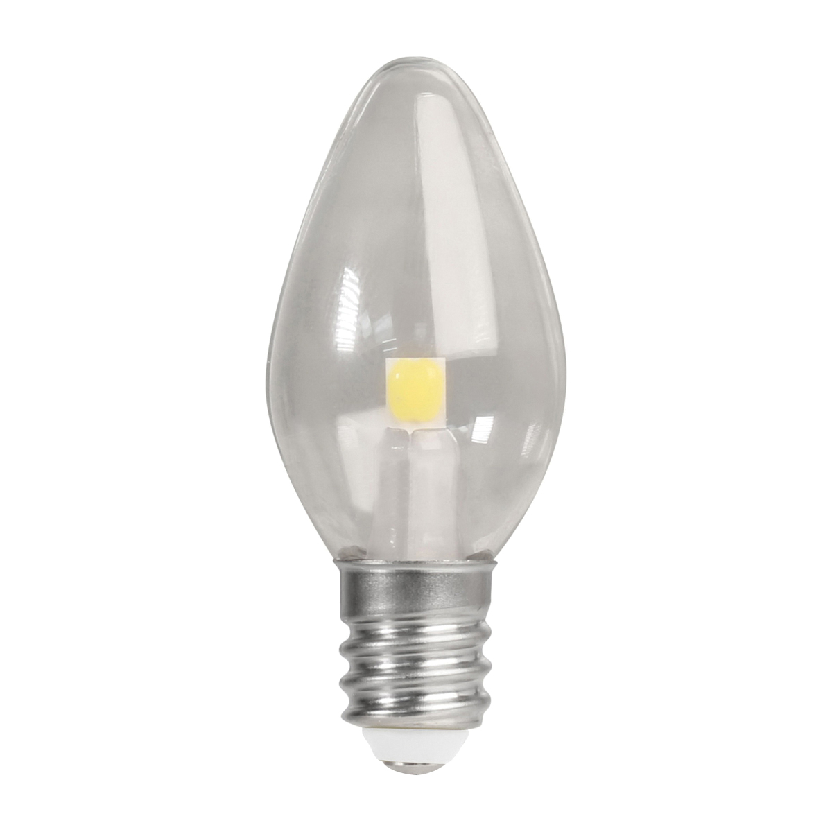 BP4C7/827/LED/4 LED Night Light Bulb, 0.5 W, E12 Candelabra Lamp Base, C7 Lamp, Soft White Light