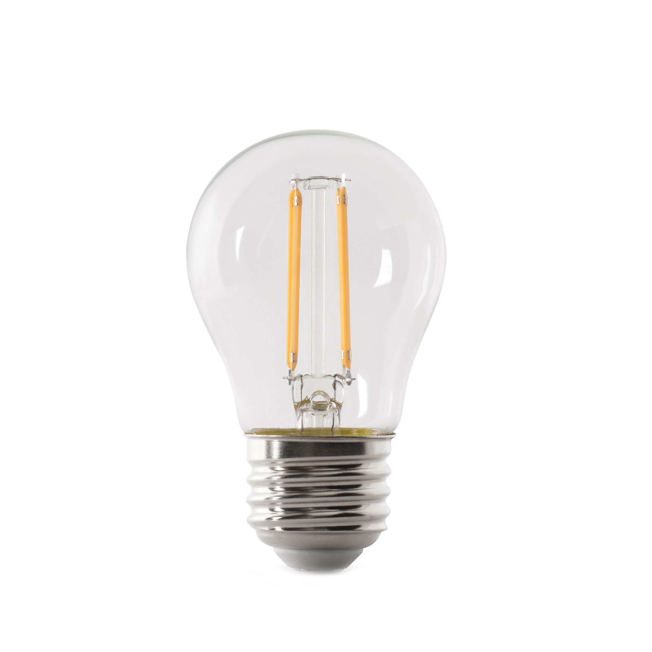 BPA1575/850/FIL/2 LED Bulb, Globe, A15 Lamp, 75 W Equivalent, E26 Lamp Base, Dimmable, Clear