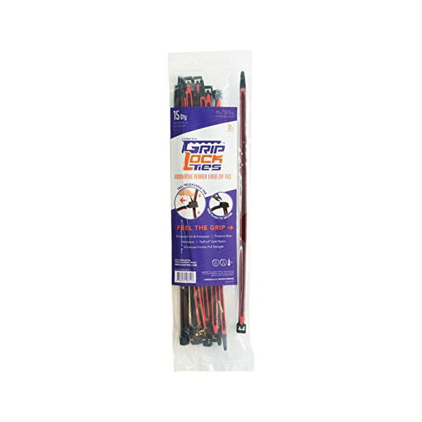 Griplockties GLT2912BKRDHB15