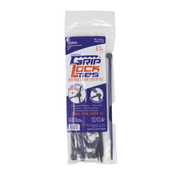 Griplockties GLT2908BKBUHB15