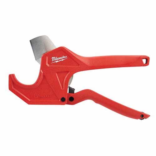 Milwaukee 48-22-4210 Pipe Cutter, 1-5/8 in Max Pipe/Tube Dia, Stainless Steel Blade, ABS/CPVC/Metal/PEX/PVC Pipe/Tube - 2