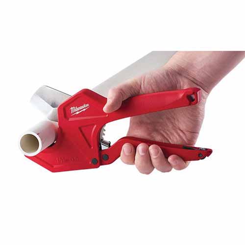 Milwaukee 48-22-4210 Pipe Cutter, 1-5/8 in Max Pipe/Tube Dia, Stainless Steel Blade, ABS/CPVC/Metal/PEX/PVC Pipe/Tube - 3