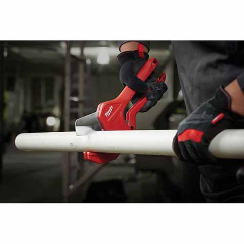 Milwaukee 48-22-4215 Pipe Cutter, 2-3/8 in Max Pipe/Tube Dia, Stainless Steel Blade, Metal/PVC Pipe/Tube - 4