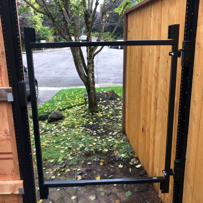 Lifetime Steel Post LTP 70220-1 Fence Post, 7 ft L, Steel, Black, Powder-Coated - 5
