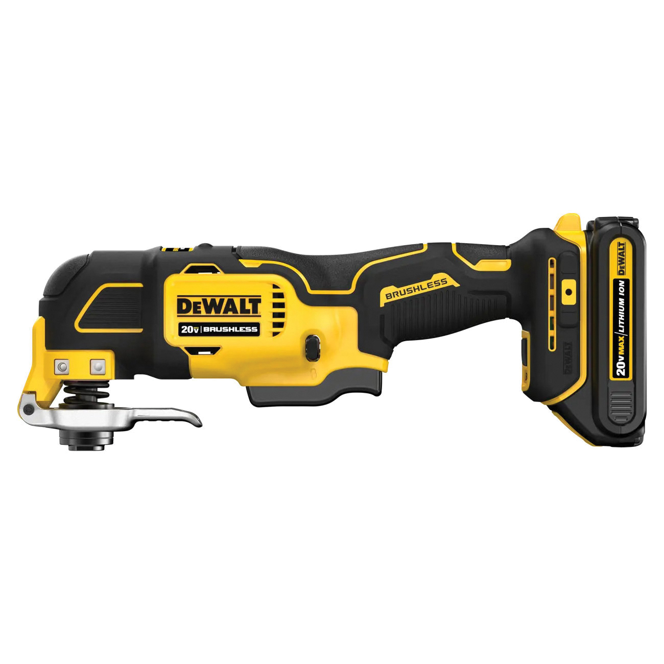 DEWALT 20V MAX XR DCS356C1 Cordless Oscillating Multi-Tool Kit, Battery Included, 20 V, 1.5 Ah, 20,000 opm OPM - 2