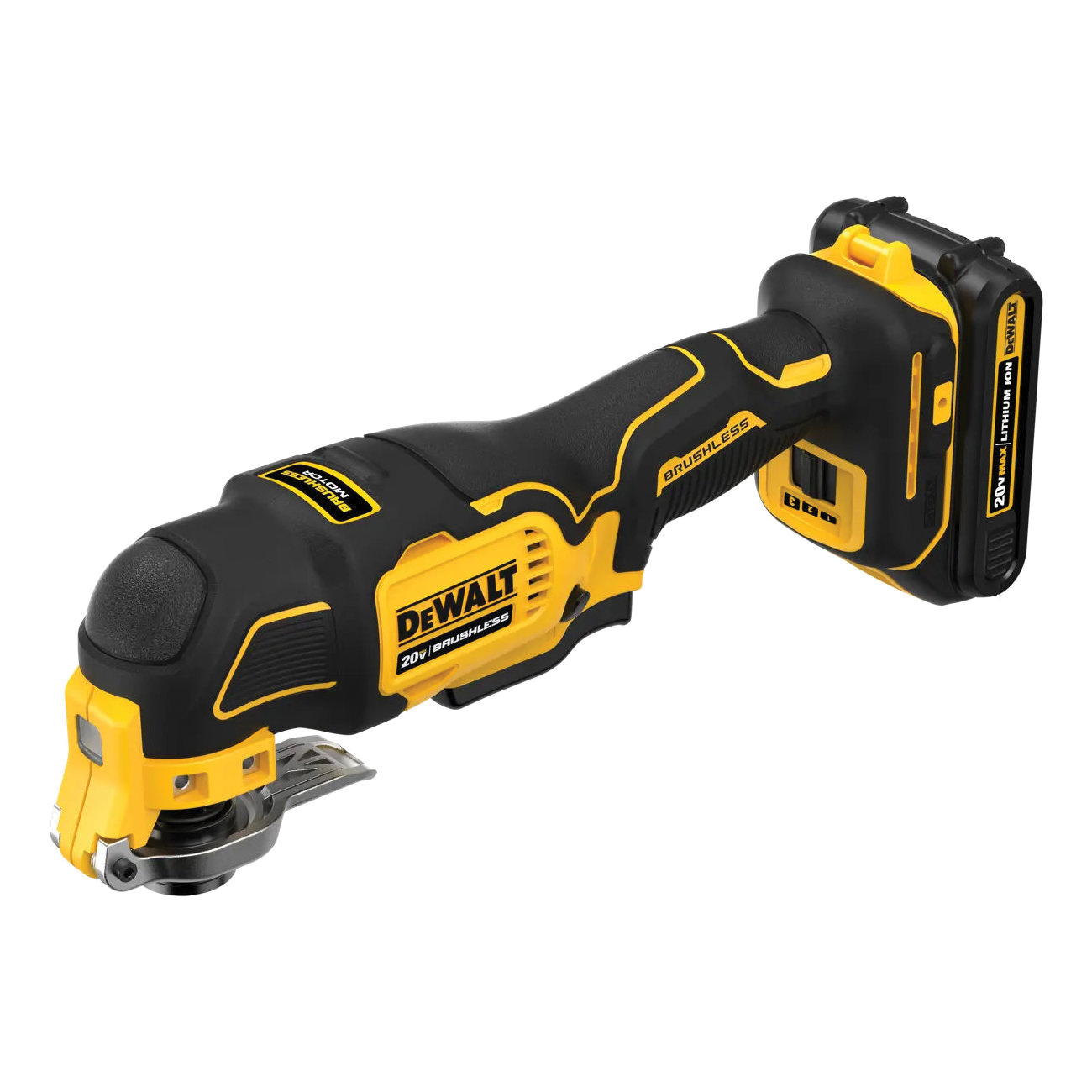 DEWALT 20V MAX XR DCS356C1 Cordless Oscillating Multi-Tool Kit, Battery Included, 20 V, 1.5 Ah, 20,000 opm OPM - 3