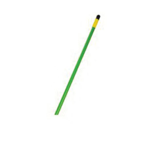 Multi-Surface Push Broom, Ace, 3 in L Trim, Polypropylene Bristle, Steel Handle, Green - 4