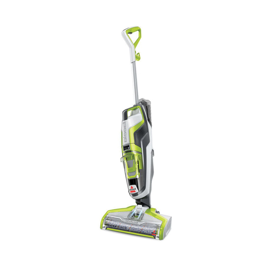 CrossWave 4111 Wet and Dry Vacuum, 28 oz, Pleated, Chacha Lime/Titanium/White