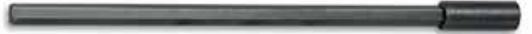 ME121 Series Hole Saw Extension, Carbon Steel, 7/16 in Shank, 12 in L, Hex Shank