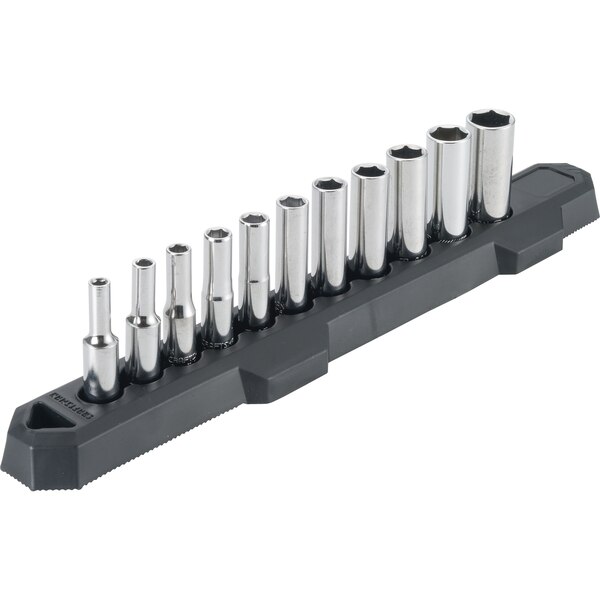 CMMT12050 Series Socket Set, Chrome Vanadium Steel, Chrome Polished