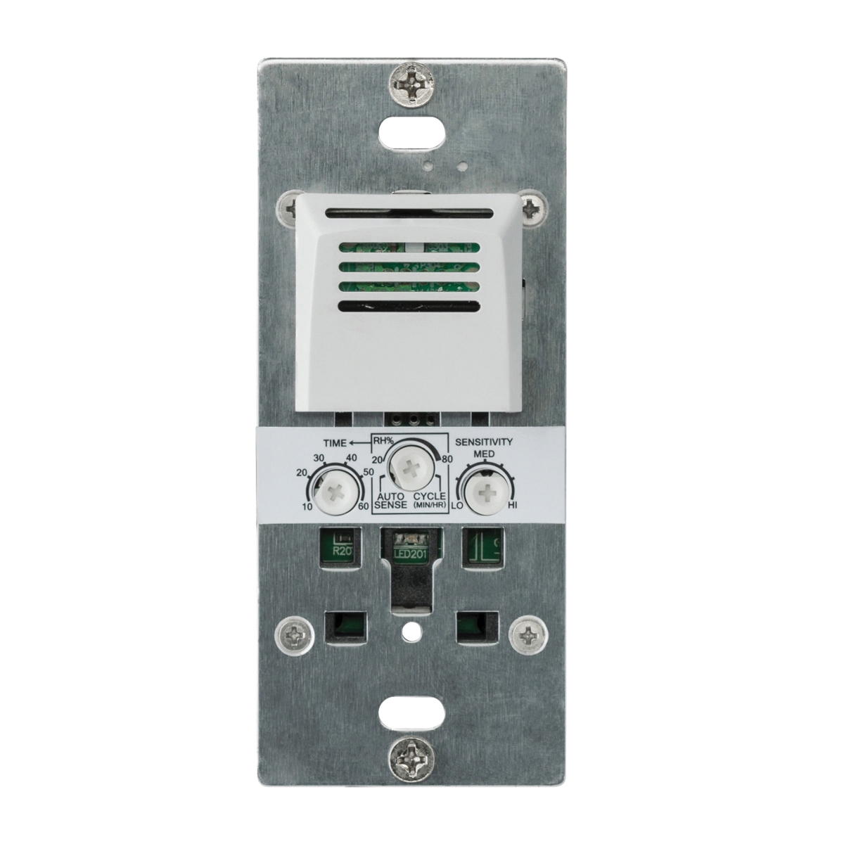 NuTone Sensaire Series P82W Humidity Sensing Wall Control, 120 VAC, White