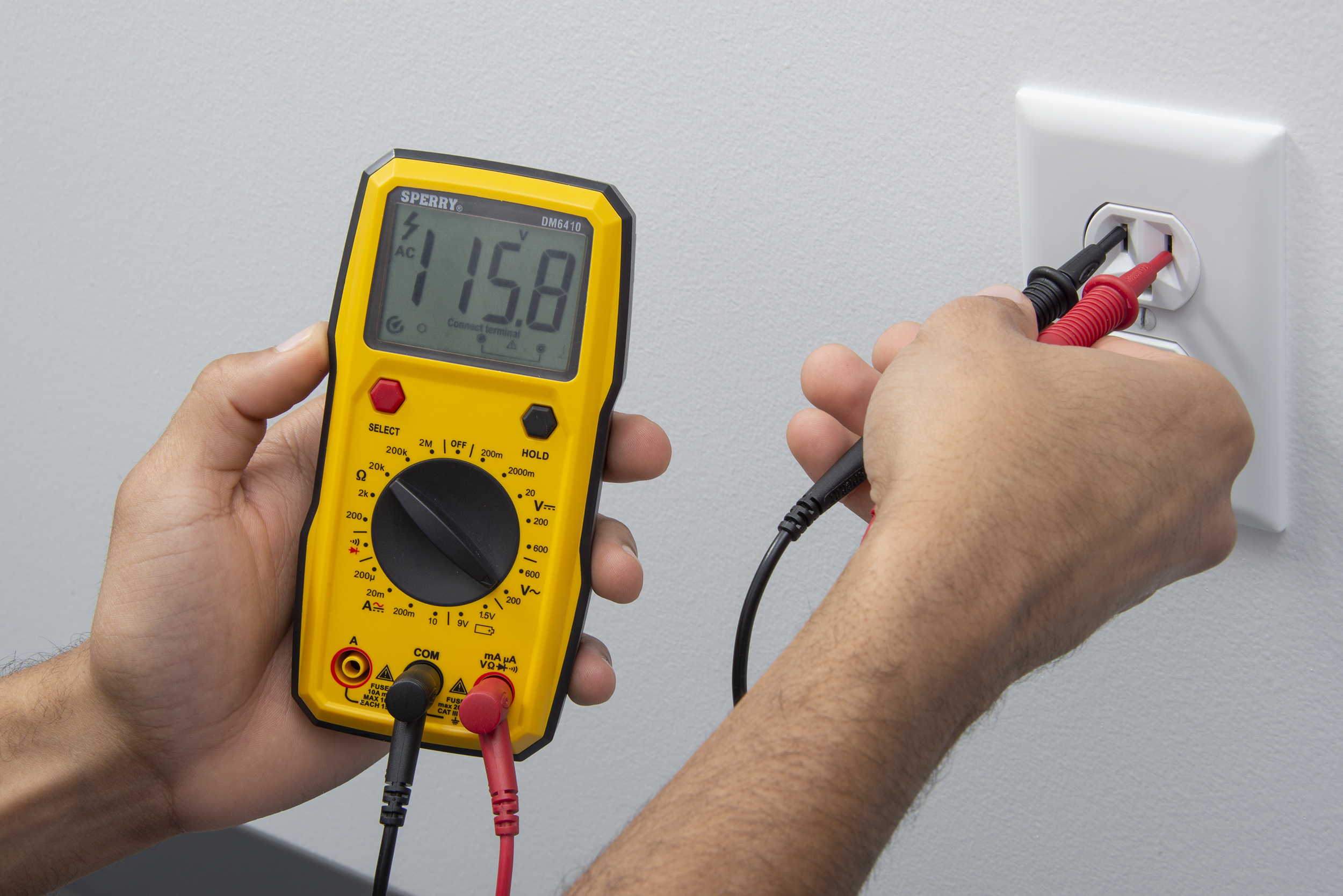 Multimeter, Sperry Instruments, Digital, LCD Display - 4
