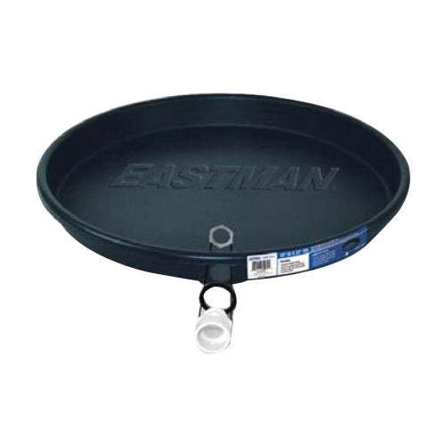 60082 Water Heater Pan, Plastic, Black, 24 in ID x 26 in OD